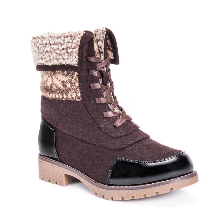 Muk Luks Jandon Womens Water Resistant Winter Boots