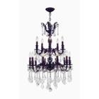 Versailles Collection 15 Light 2-tier Clear Crystal Chandelier