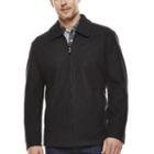 Straight-bottom Wool-blend Jacket