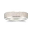 Mens 6mm Stainless Steel Comfort Fit Ring