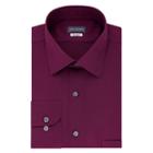 Van Heusen No Iron Lux Long Sleeve Sateen Dress Shirt- Fitted