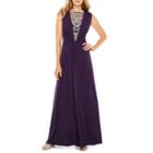 Melrose Sleeveless Embellished Evening Gown