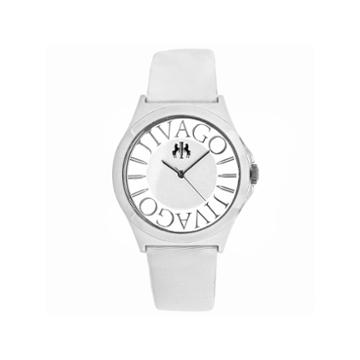 Jivago Womens White Strap Watch-jv8433