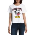 Mickey Mouse Cropped Tee - Juniors