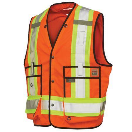 Work King High Visibility Surveyor Vest