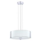 Eglo Varano 3-light 16 Inch Chrome Large Pendant Ceiling Light