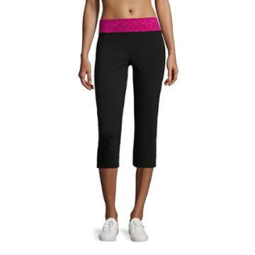 Made For Life Knit Workout Back Vent Capris