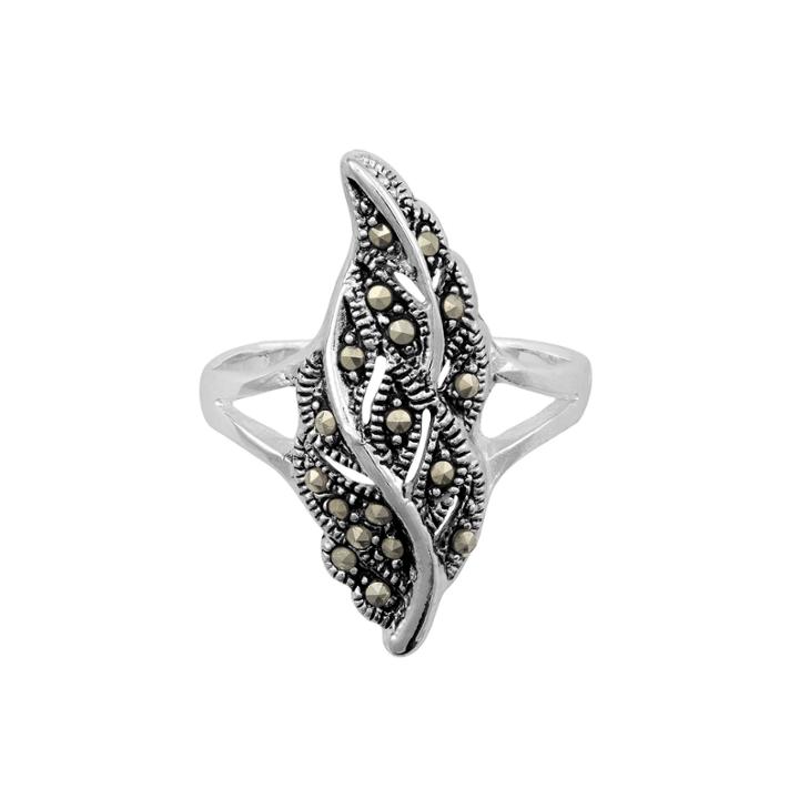 Sparkle Allure Womens Gray Stackable Ring
