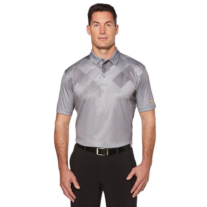 Jack Nicklaus Easy Care Short Sleeve Argyle Polo Shirt