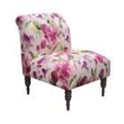 Smith Tufted Chair - Rosie Raspberry