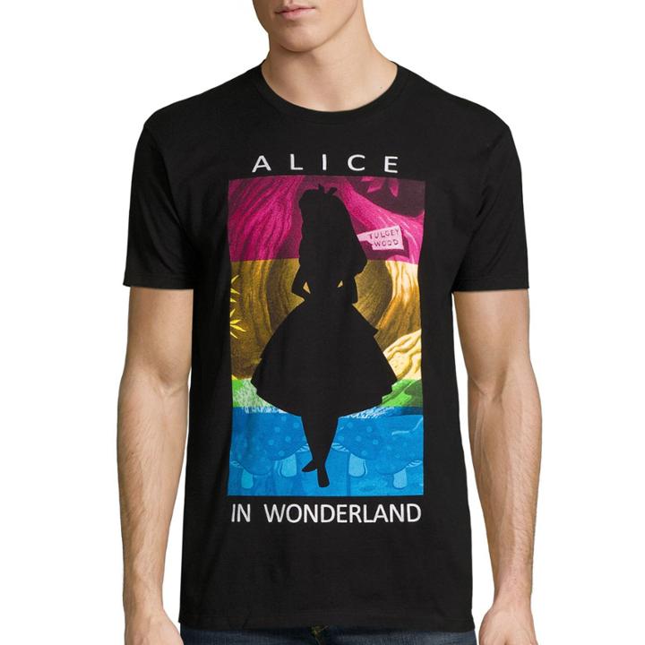 Disney Collection Short-sleeve Alice In Wonderland Tee