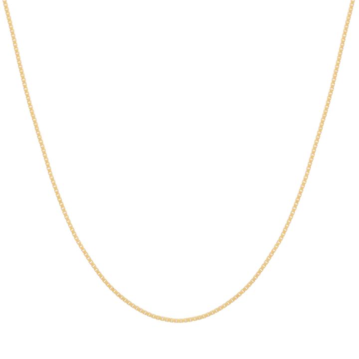 14k Yellow Gold 063 20 Box Chain Necklace