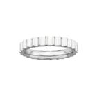 Personally Stackable Sterling Silver Ridged Ring