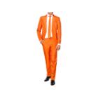 Suitmeister Men's Solid Orange - Slim Fit