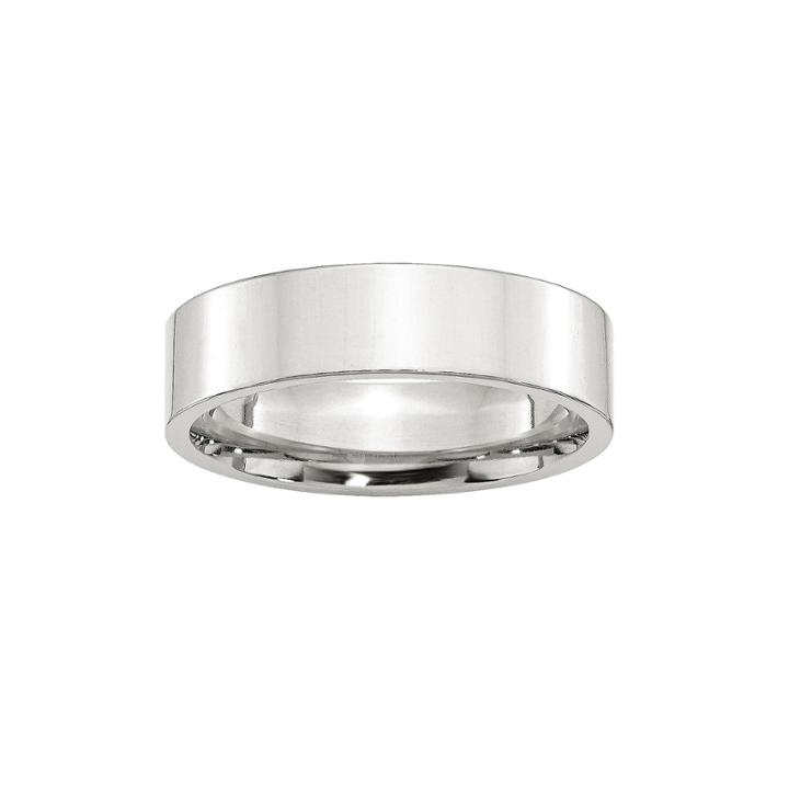 Mens Sterling Silver Band