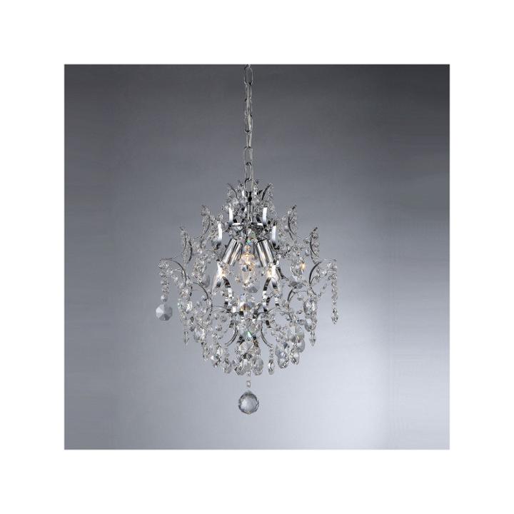 Warehouse Of Tiffany 3-light Crystal Chandelier