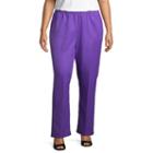 Alfred Dunner All Aflutter Classic Fit Pant- Plus