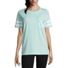 Flirtitude Get Real Unicorn Graphic T-shirt- Juniors