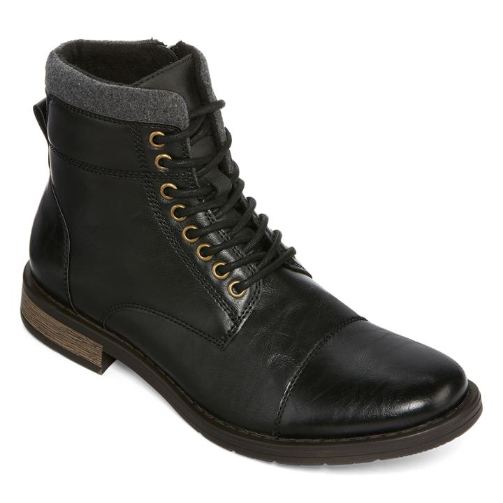 Jf J. Ferrar Garrett Mens Lace-up Boots