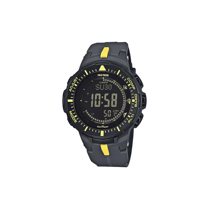 Casio Pro Trek Tough Solar Triple Sensor Mens World Time Watch Prg300-1a9cr
