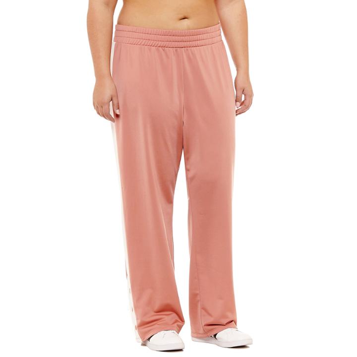 Flirtitude Tricot Track Pants-juniors Plus