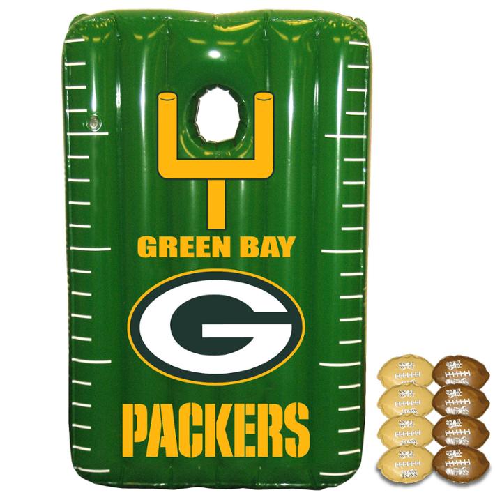 Fremont Die Nfl Green Bay Packers Team Toss Inflatable Bean Bag Game