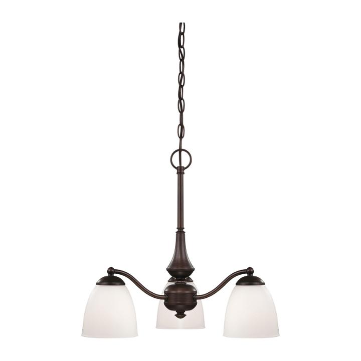 Filament Design 3-light Prairie Bronze Chandelier