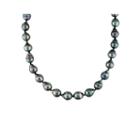 8-9.5mm Genuine Black Tahitian Pearl Necklace