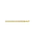 14k Yellow Gold 4.65 Mm Curb Necklace 20