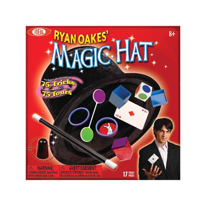 Ideal Ryan Oakes 75 Trick Magic Hat Set 15-pc. Dress Up Accessory