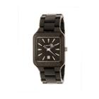 Earth Wood Arapaho Dark Brown Bracelet Watch With Date Ethew3602