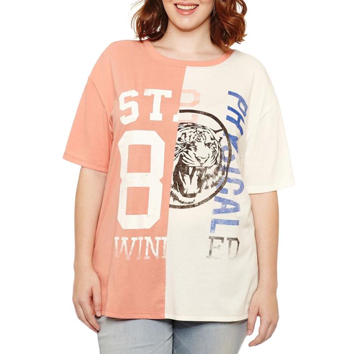 Hybrid Short Sleeve Crew Neck Graphic T-shirt