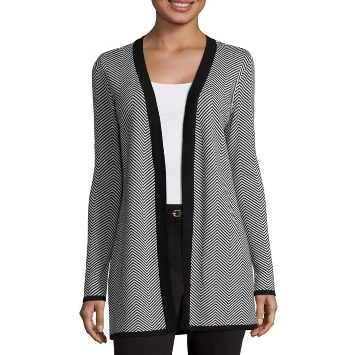 Liz Claiborne Long-sleeve Cardigan