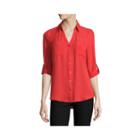 By & By 3/4-sleeve Button-up Woven Shirt - Juniors