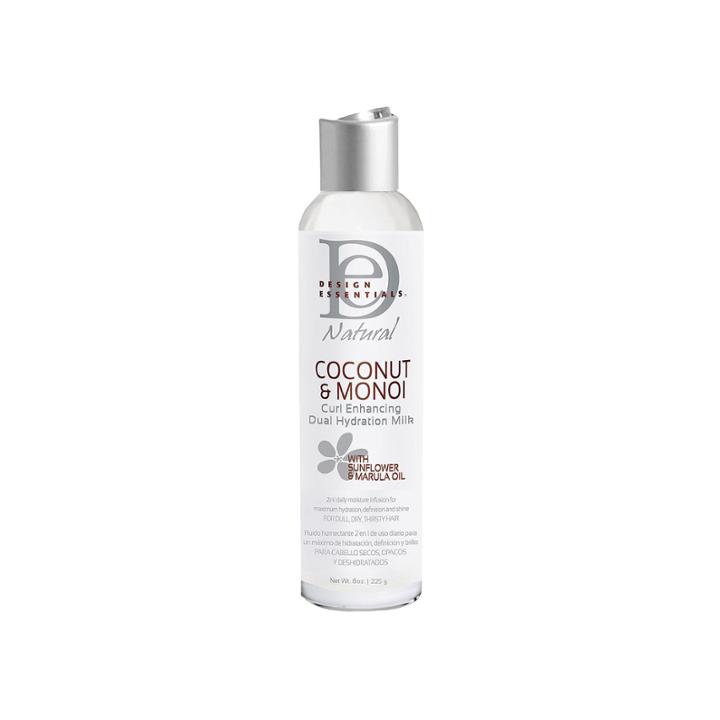 Design Essentials Coconut And Monoi Curl Enhancing Dual Hydration Milk - 8 Oz.