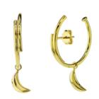 Sechic 14k Gold 31mm Hoop Earrings
