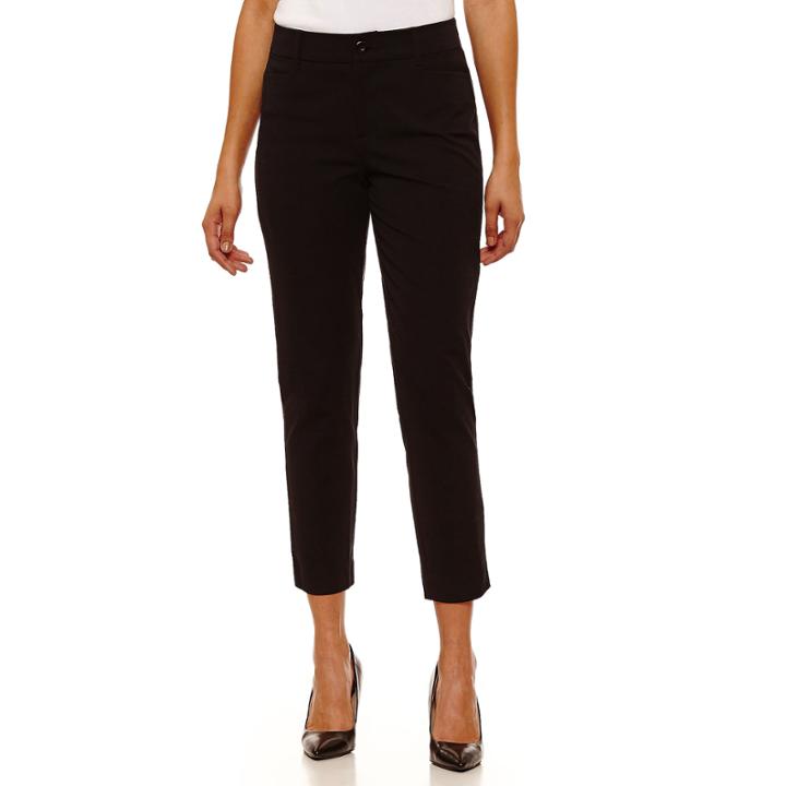 St. John's Bay Slim Fit Ankle Pants