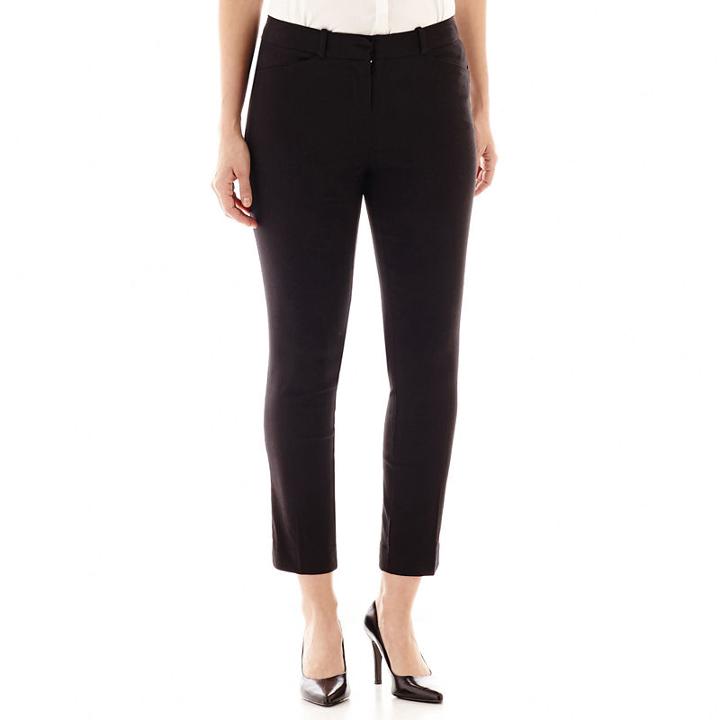Worthington Slim Ankle Pants - Tall Inseam 30