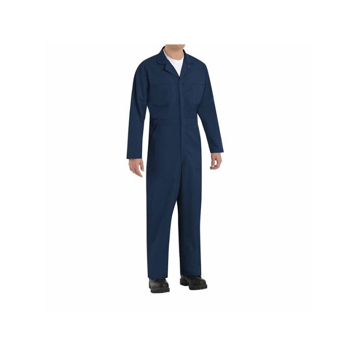 Red Kap Long Sleeve Action Back Coverall Big And Tall