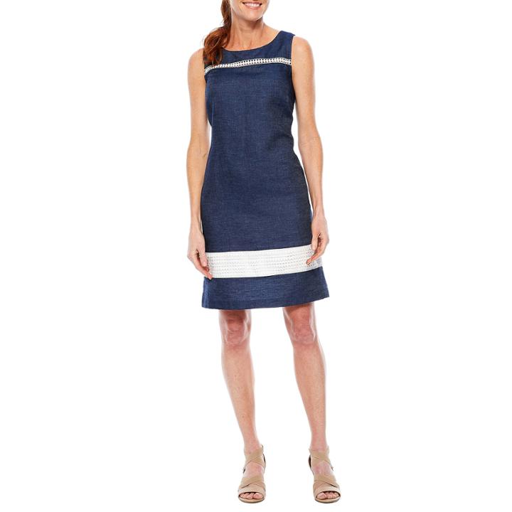 Liz Claiborne Sleeveless Shift Dress