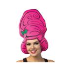 Cartoon Wig - Beehive Pink