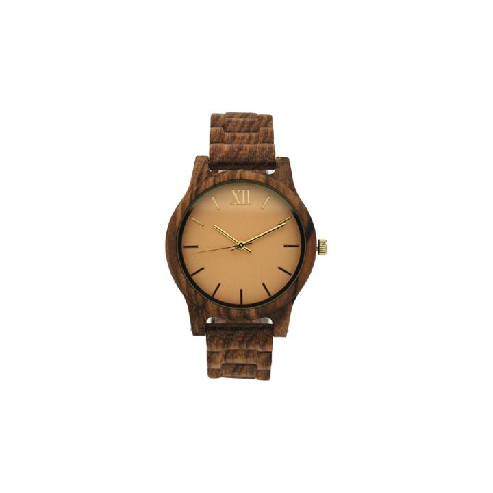 Olivia Pratt Womens Brown Strap Watch-a917397lightbrown