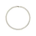 14k Yellow Gold Akoya Pearl Necklace 16