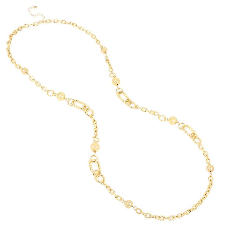 Worthington Womens 40 Inch Link Necklace