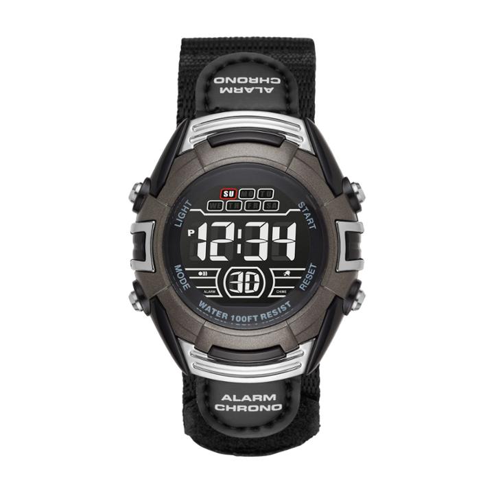 Mens Black Strap Watch-fmdjo100