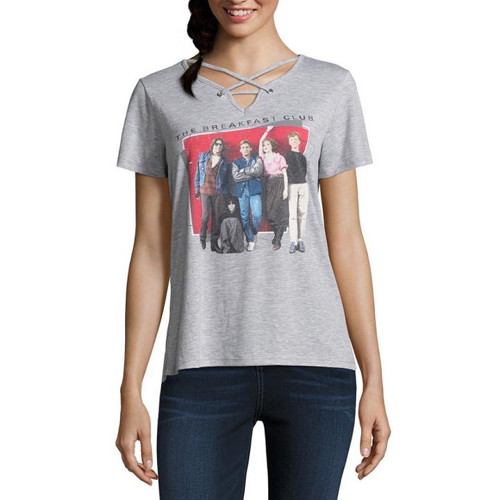 Hybrid Tees Breakfast Club Criss Cross Tee - Juniors