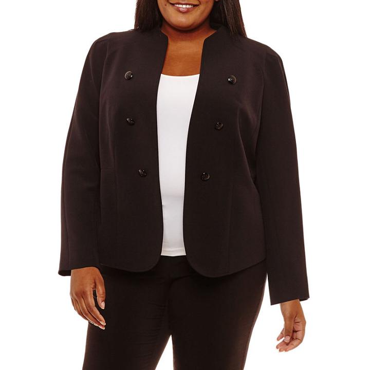 Worthingtonopen Front Blazer - Plus