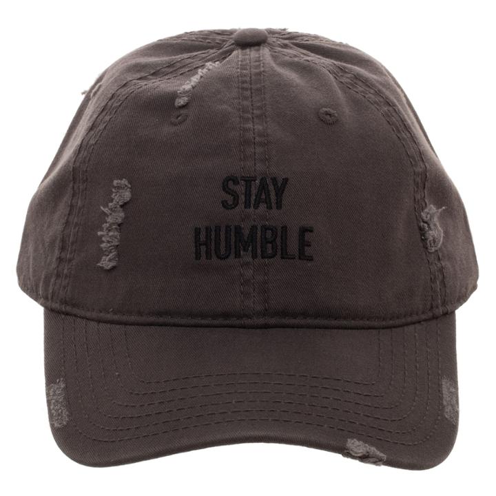 Stay Humble Distressed Dad Cap