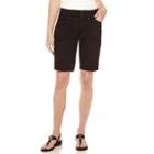 Gloria Vanderbilt Beverly Relaxed-fit Bermuda Cargo Shorts - Petite