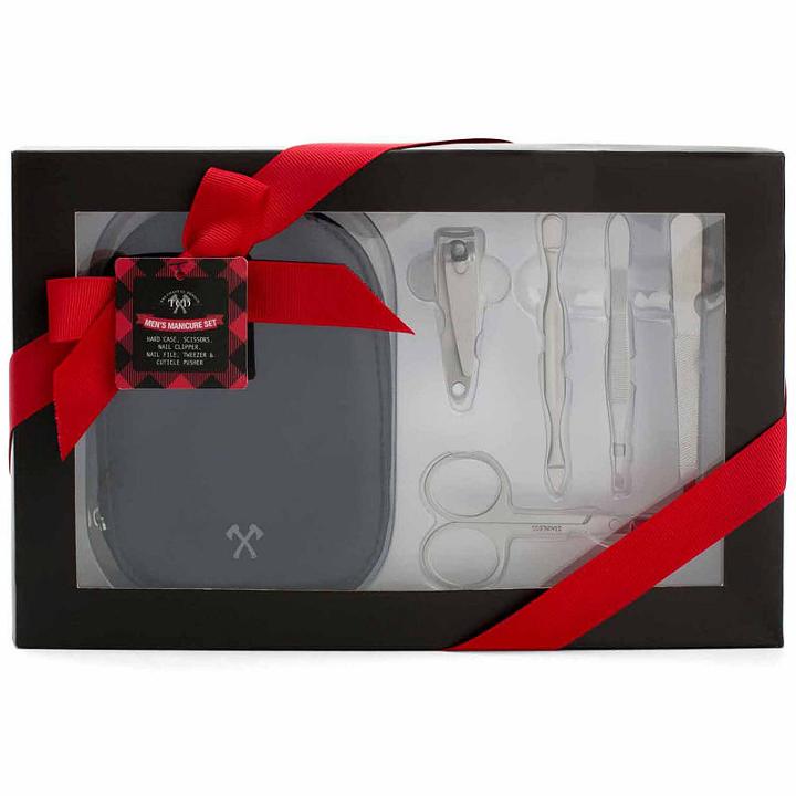 Tri-coastal Design 6 Piece Men's Manicure Kit